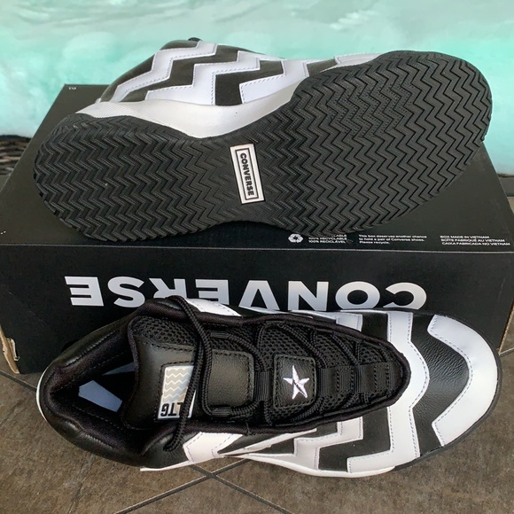 CONVERSE VLTG MID BLACK/WHITE/BLACK WMNS - Picture 7 of 15